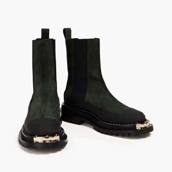 Liam suede and leather Chelsea boots - Picture 1 of 5